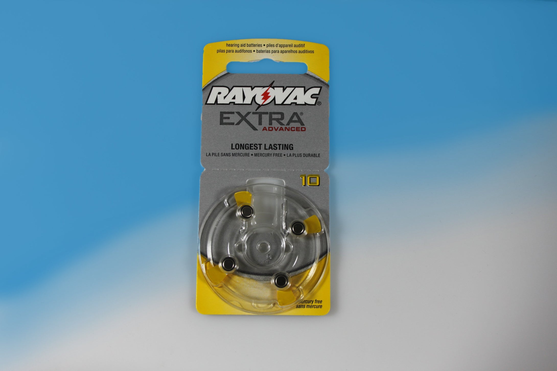Rayovac Hearing Aid Replacement Batteries - A10 Size (40 Count) - RxEars®