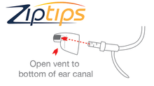 Load image into Gallery viewer, Hearing Aid ZipTips® Earbuds - RxEars®
